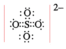 The bonds formed between two atoms are depicted using lines, whereas the valence electrons not forming any bonds are shown by dots. I Couldn T Form Lewis Dot Structure Of So42 Chemistry Chemical Bonding And Molecular Structure 6368999 Meritnation Com