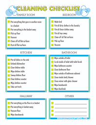 Free Printable Cleaning Checklist For Kids Free Printable Cleaning Cleaning Checklist Printable Free Cleaning Checklist