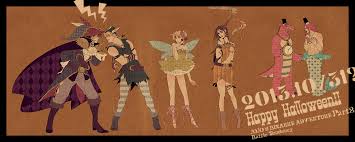 Joseph Joestar Caesar Anthonio Zeppeli Lisa Lisa Suzi Q Messina And 2 More Jojo No Kimyou Na Bouken And 3 More Drawn By Polon55 Danbooru
