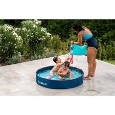 Petite Piscine Enfant Tidipool Verte Et Orange Avec Sac De Transport Nabaiji Decathlon