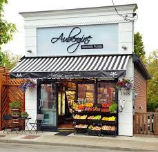 Aubergine Specialty Foods Located In Fernwood Victoria Grocery Store Design Supermarket Design Coffee Shop Design