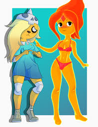 He was created by natasha allegri in her artwork. Bronwyn Flame Princess Adventure Time By Cptweebz On Newgrounds