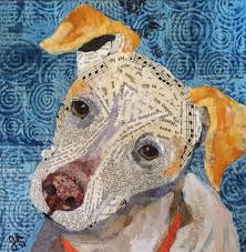 12x12 Inches Painted Paper Collage Https Www Etsy Com Shop Joapan Collage Art Mixed Media Paper Collage Art Art Quilts