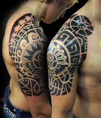Tribal forearm tattoos tribal sleeve tattoos body art tattoos hand tattoos cool tattoos geometric tattoos black tattoos tattoo band hawaiianisches tattoo. Half Sleeve Tattoos For Men Half Sleeve Tattoos For Guys Tribal Tattoos For Men Tribal Tattoo Designs