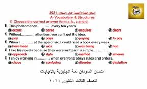 Check spelling or type a new query. Ø§Ù…ØªØ­Ø§Ù† Ø§Ù„Ø³ÙˆØ¯Ø§Ù† Ù„ØºØ© Ø§Ù†Ø¬Ù„ÙŠØ²ÙŠØ© Ø¨Ø§Ù„Ø¥Ø¬Ø§Ø¨Ø§Øª Ù„Ù„ØµÙ Ø§Ù„Ø«Ø§Ù„Ø« Ø§Ù„Ø«Ø§Ù†ÙˆÙ‰ 2021