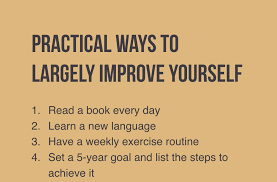 You know that it's important to study for tests, but there are other things you should consider in addition to the actual material that the exam will cover. 11 Practical Ways To Improve Yourself Quickly