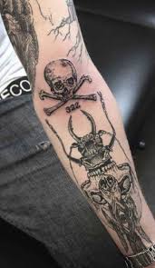During their heyday, pirates used the skull and crossbones symbol on pirate flags. Skull Tattoos Their Different Meanings Plus Ideas Photos