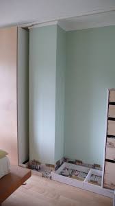 Hide Chimney Going Through Upstairs Using Built In Bedroom Built In Wardrobe Bedroom Wardrobe Custom Closet Design