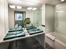A fresh coat of paint and some new, modern sinks can do wonders to your space. Tropical Bathroom Decor Pictures Ideas Tips From Hgtv Hgtv