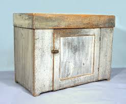 new england dry sink in grey paint