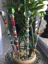Garden Decor Gift For Mom Mothers Day Gift Beaded Garden Etsy In 2020 Garden Decor Decor Gifts Garden Art