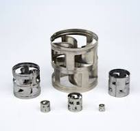 Metal Random Packing SS316L Pall Ring For Distillation Column
