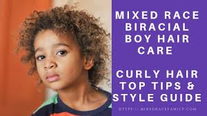 Hair and hairstyles are important aspects of beauty among guys. Biracial Boy Hair Care Top Tips Style Guide Mixed Up Mama