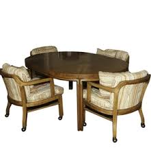 Console tables dining sets dining tables kitchen islands & butcherblocks all tables. Lot Art Vintage Accolade Dining Table And Chairs By Drexel Heritage