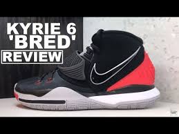 Skechers baby toddler running black sneaker shoes sz us 8 uk 7 eu 24 or 14cm. Nike Kyrie 6 Bred Black Red Sneaker Detailed Review Watch Before You Buy Tribute To Cecelia Youtube