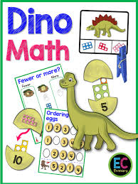 Dinosaur Math Math Activities Differentiation Activities Math