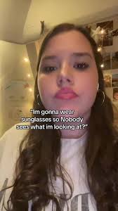 I Wear Sunglass So Nobody Can See Where