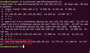Working of traceroute explained in detail along with tcp, udp and icmp methods. How To Use The Traceroute Command On Linux