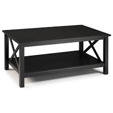 Make classic style a priority in your home with this linon finn mission coffee table. Davis Coffee Table Black Linon Target