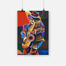 Shop jazz saxophone posters and art prints created by independent artists from around the globe. Saxophone Art Man Jazz Sax Painting Poster