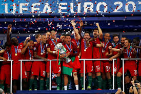 The 2016 uefa european football championship, commonly referred to as uefa euro 2016 or simply euro 2016, was the 15th uefa european championship. Euro 2016 Portugal Beat France 1 0 After Extra Time To Win First European Championship Football News Top Stories The Straits Times