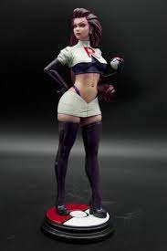 Pokemon Jessie Figure 3d Printed Team Rocket Jessie Sexy - Etsy Finland