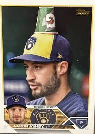 Aaron Ashby 2023 Topps #281 Golden Mirror Image Variation /(SSP) Price  Guide