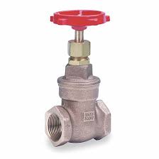 MILWAUKEE VALVE, 1/2 in, Bronze, Gate Valve - 1WEC2|1140 1/2 ...