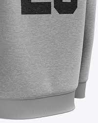 Download Men S Heather Midweight Sweatshirt Mockup Back Half Side View In Apparel Mockups On Yellow Images Object Mockups