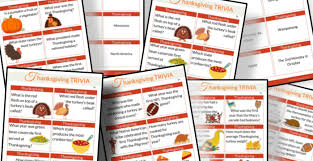 He loves any type of game (virtual, board, and anything in between). Thanksgiving Trivia Questions Free Printable Cards Organized 31