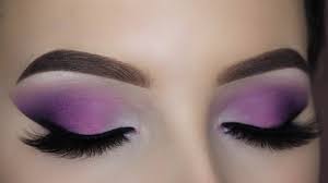 smokey purple eye makeup tutorial