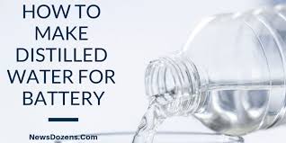 It's perfect for using in your iron, refilling your car. 7 Easy Steps To Make Distilled Water For Battery At Home Newsdozens