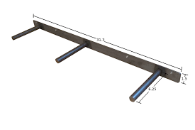 32 heavy duty floating shelf bracket walnut wood works in 2021 brackets shelves computer desk diy
