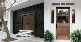 Pintu rumah utama minimalis kusen pintu desainnya juga beragam ada desain 1 pintu dan 2 sumber gambar : Idea Fresh Dan Menarik Untuk Pintu Masuk Utama Kediaman Impiana