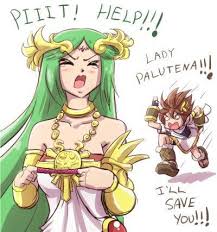 Pit Voice Pit To The Rescue To Save The Goddess Of Light Kid Icarus Super Smash Bros Memes Smash Bros Funny
