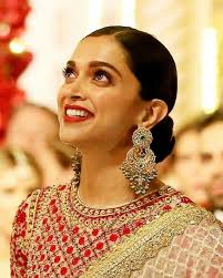 Beauty Queen Big Earrings Deepika Padukone Style Deepika Padukone