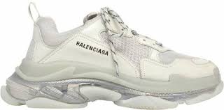 balenciaga triple s clear sole trainers