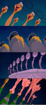 Kitchen Objects Singing To Belle Be Our Guest In Disney S Beauty And The Beast 1991 Disney Beauty And The Beast The Little Mermaid Beauty And The Beast