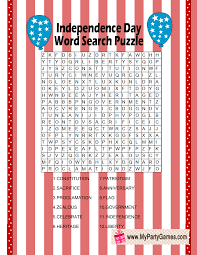 (part 1) fourth of july and us themed words 3 part cards, which is different, what comes. 8 Free Printable 4th Of July Word Search Puzzles