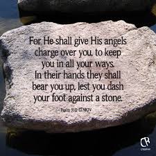 12 they will lift you up in their hands, so that you will not strike your he that dwells in the secret place of the most high shall abide under the shadow of the almighty. Crossriver Media Christian Book Publisher Psalms Psalm 91 11 Daily Bible Verse