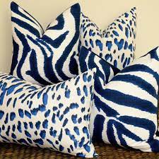 Jul 21, 2021 · chloe & olive is your best home decor source for luxury designer throw pillow covers. Classy And Timeless Blue And White Combined With Animal Prints Gives A Vibrant Look And Fresh Feeli Blue And White Pillows Leopard Pillows Animal Print Bedroom
