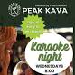 Karaoke at Peak Kava-Every WED event image
