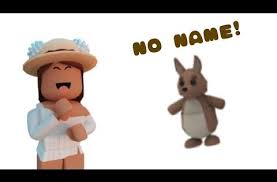 How To Add No Name On A Pet Or Avatar In Adopt Me Roblox Youtube Roblox Adoption Avatar
