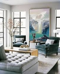 Transitional Living Room Decorating Grey And Teal Teal Art Transiti Contemporary Living Room Design Contemporary Home Decor Transitional Living Room Design