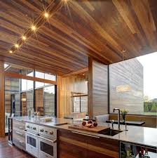 Finished with various primer, stain and solid color coating options. The Advantages Of Wood Ceiling In Contemporary Home Interior Design