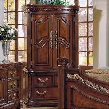 These bedroom set armoire are very spacious and organized to fit all your clothes, bags, belts, shoes, blankets and more, all in one single place. 3530 045a Samuel Lawrence Furniture San Marino Bedroom Armoire