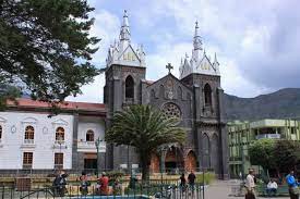 Esta iglesia fue construida a finales del siglo 18. Santuario Nuestra Senora Del Rosario De Agua Santa