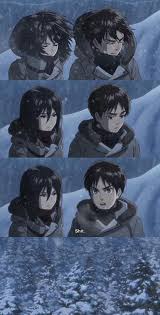 Eren Jaeger Mikasa Ackerman Attack On Titan Season 2 Episode 5 Attack On Titan Anime Attack On Titan Season Attack On Titan