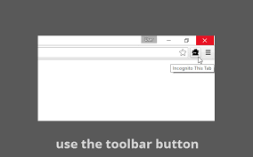 If you use other shortcuts to launch google chrome, you will also need to modify them. Incognito This Tab