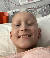 His smile says it all… Today's the day!!! As we all pray that 11-year-old  Branson Blevins of Robertsdale, AL can beat Acute Lymphoblastic Leukemia,  Branson's mom Nichole has sent us good news: